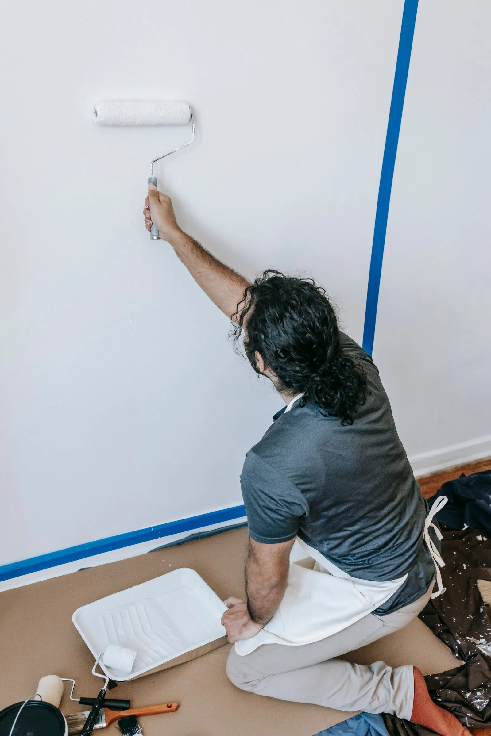 Interior painting by Building America Construction